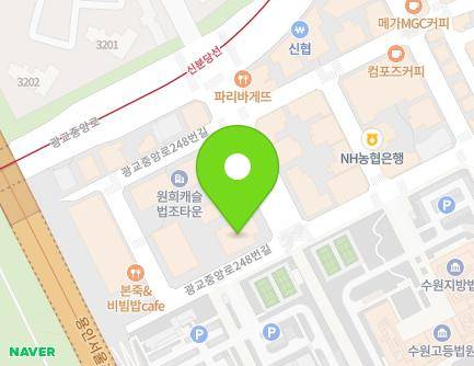 7-8 Gwanggyojungang-ro 248beon-gil, Yeongtong-gu, Suwon-si, Gyeonggi-do, Republic of Korea Map