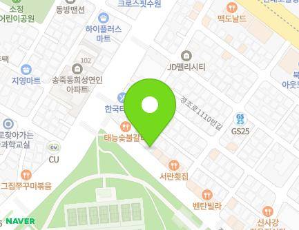 1108 Jeongjo-ro, Jangan-gu, Suwon-si, Gyeonggi-do, Republic of Korea Map