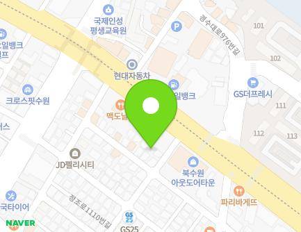 8-1 Gyeongsu-daero 983beon-gil, Jangan-gu, Suwon-si, Gyeonggi-do, Republic of Korea Map