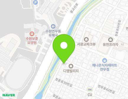 44 Yeonmu-ro 56beon-gil, Jangan-gu, Suwon-si, Gyeonggi-do, Republic of Korea Map