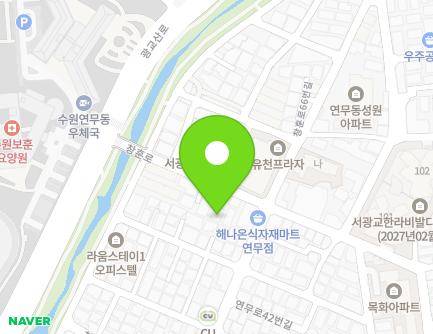 71-1 Changhun-ro, Jangan-gu, Suwon-si, Gyeonggi-do, Republic of Korea Map