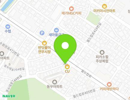 419-1 World cup-ro, Jangan-gu, Suwon-si, Gyeonggi-do, Republic of Korea Map