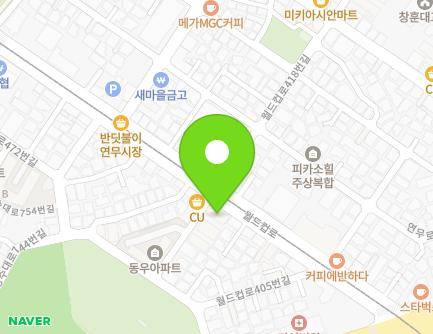 417-1 World cup-ro, Jangan-gu, Suwon-si, Gyeonggi-do, Republic of Korea Map
