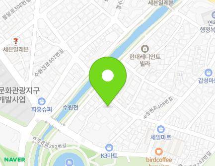 11-22 Suwoncheon-ro 392beon-gil, Jangan-gu, Suwon-si, Gyeonggi-do, Republic of Korea Map