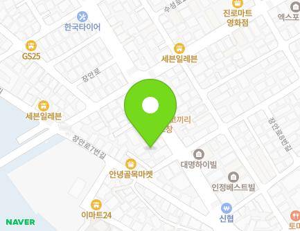 21-3 Jangan-ro, Jangan-gu, Suwon-si, Gyeonggi-do, Republic of Korea Map