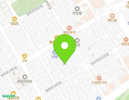 36-12 Paldal-ro 237beon-gil, Jangan-gu, Suwon-si, Gyeonggi-do, Republic of Korea Map