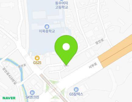 418-26 Jangan-ro, Jangan-gu, Suwon-si, Gyeonggi-do, Republic of Korea Map
