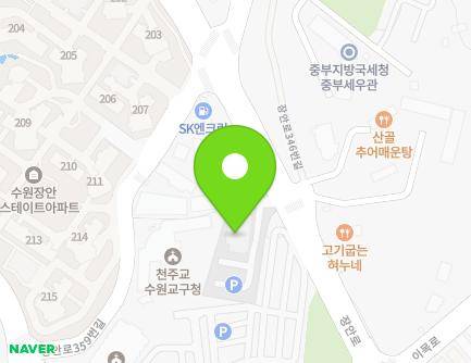 347 Jangan-ro, Jangan-gu, Suwon-si, Gyeonggi-do, Republic of Korea Map