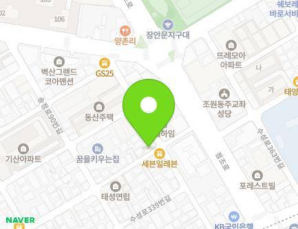14 Jeongjo-ro 981beon-gil, Jangan-gu, Suwon-si, Gyeonggi-do, Republic of Korea Map