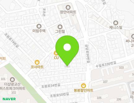 34-16 Jowon-ro 58beon-gil, Jangan-gu, Suwon-si, Gyeonggi-do, Republic of Korea Map