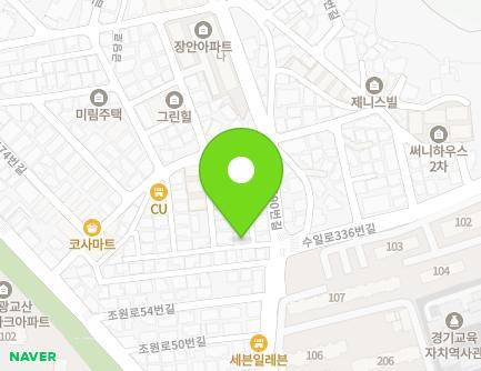 40-16 Jowon-ro 58beon-gil, Jangan-gu, Suwon-si, Gyeonggi-do, Republic of Korea Map