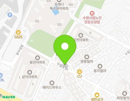 7 Suil-ro 16beon-gil, Jangan-gu, Suwon-si, Gyeonggi-do, Republic of Korea Map