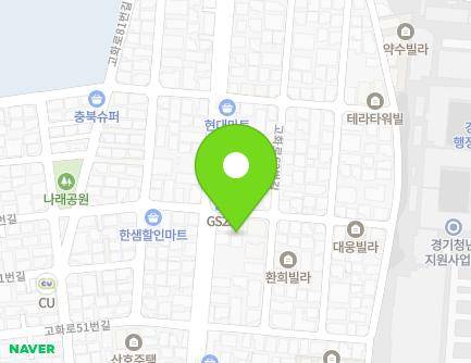 4 Gohwa-ro 62beon-gil, Paldal-gu, Suwon-si, Gyeonggi-do, Republic of Korea Map