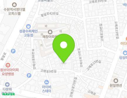 30-4 Gomae-ro 9beon-gil, Paldal-gu, Suwon-si, Gyeonggi-do, Republic of Korea Map