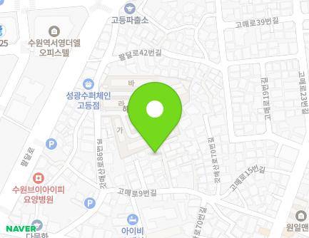 30-9 Gomae-ro 9beon-gil, Paldal-gu, Suwon-si, Gyeonggi-do, Republic of Korea Map