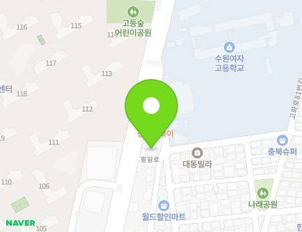 51 Godeung-ro 59beon-gil, Paldal-gu, Suwon-si, Gyeonggi-do, Republic of Korea Map