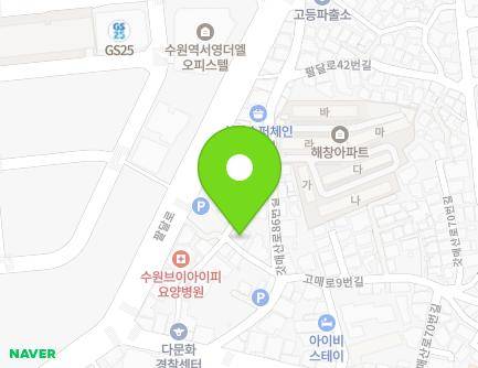 41-17 Ganmaesan-ro 86beon-gil, Paldal-gu, Suwon-si, Gyeonggi-do, Republic of Korea Map