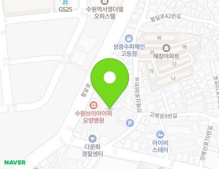 90-16 Ganmaesan-ro, Paldal-gu, Suwon-si, Gyeonggi-do, Republic of Korea Map