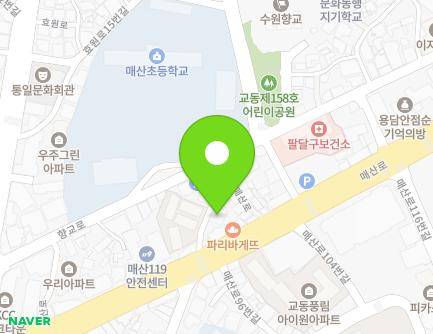 93-8 Maesan-ro, Paldal-gu, Suwon-si, Gyeonggi-do, Republic of Korea Map