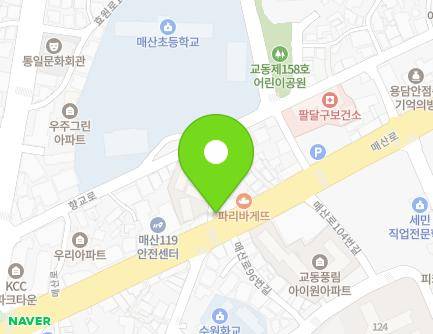 95 Maesan-ro, Paldal-gu, Suwon-si, Gyeonggi-do, Republic of Korea Map