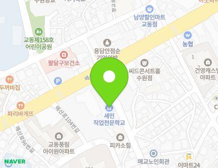 14 Maesan-ro 116beon-gil, Paldal-gu, Suwon-si, Gyeonggi-do, Republic of Korea Map
