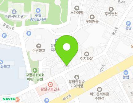 117 Hyanggyo-ro, Paldal-gu, Suwon-si, Gyeonggi-do, Republic of Korea Map