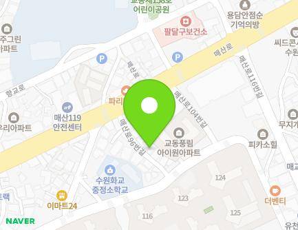 13 Maesan-ro 96beon-gil, Paldal-gu, Suwon-si, Gyeonggi-do, Republic of Korea Map