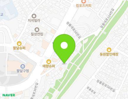16-1 Changnyong-daero 38beon-gil, Paldal-gu, Suwon-si, Gyeonggi-do, Republic of Korea Map