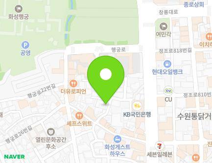 22-7 Jeongjo-ro 801beon-gil, Paldal-gu, Suwon-si, Gyeonggi-do, Republic of Korea Map