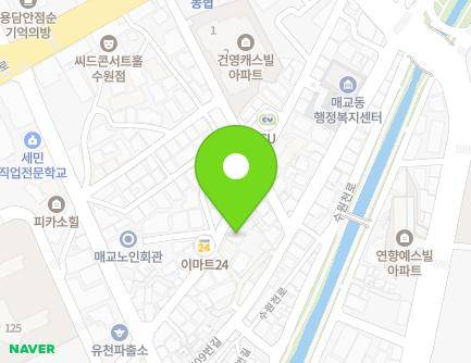 47 Jeongjo-ro 715beon-gil, Paldal-gu, Suwon-si, Gyeonggi-do, Republic of Korea Map