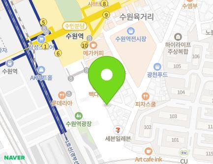 935 Deogyeong-daero, Paldal-gu, Suwon-si, Gyeonggi-do, Republic of Korea Map