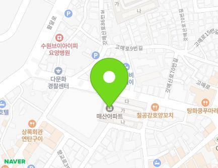 8 Ganmaesan-ro 71beon-gil, Paldal-gu, Suwon-si, Gyeonggi-do, Republic of Korea Map