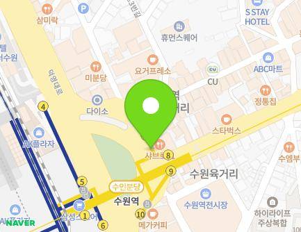 915-2 Deogyeong-daero, Paldal-gu, Suwon-si, Gyeonggi-do, Republic of Korea Map