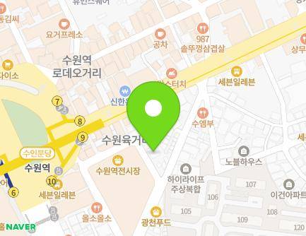 16-7 Maesan-ro 20beon-gil, Paldal-gu, Suwon-si, Gyeonggi-do, Republic of Korea Map