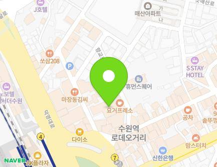 8 Hyanggyo-ro 1beon-gil, Paldal-gu, Suwon-si, Gyeonggi-do, Republic of Korea Map