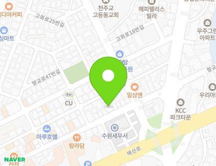 63 Hyanggyo-ro, Paldal-gu, Suwon-si, Gyeonggi-do, Republic of Korea Map