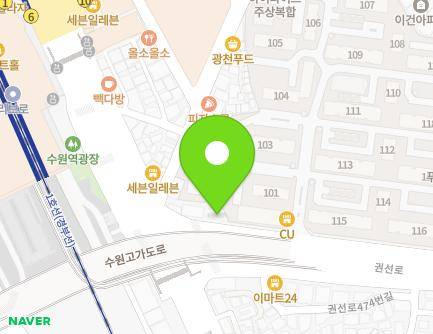 469 Gwonseon-ro, Paldal-gu, Suwon-si, Gyeonggi-do, Republic of Korea Map