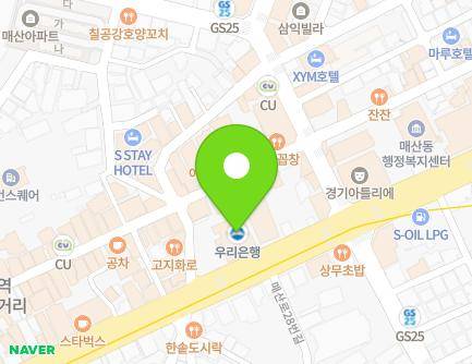 25 Maesan-ro, Paldal-gu, Suwon-si, Gyeonggi-do, Republic of Korea Map