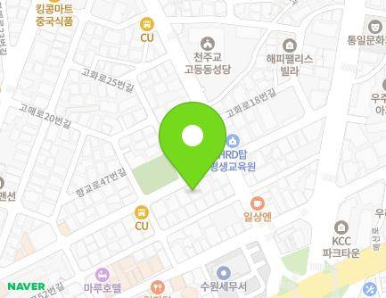 7 Gohwa-ro 13beon-gil, Paldal-gu, Suwon-si, Gyeonggi-do, Republic of Korea Map