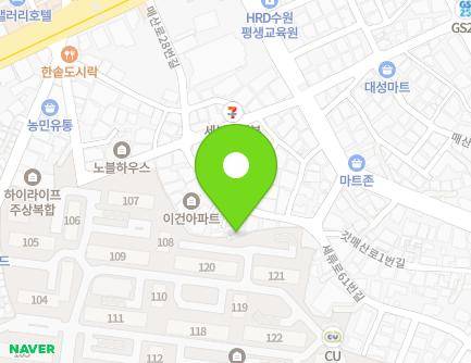 25-5 Ganmaesan-ro 19beon-gil, Paldal-gu, Suwon-si, Gyeonggi-do, Republic of Korea Map