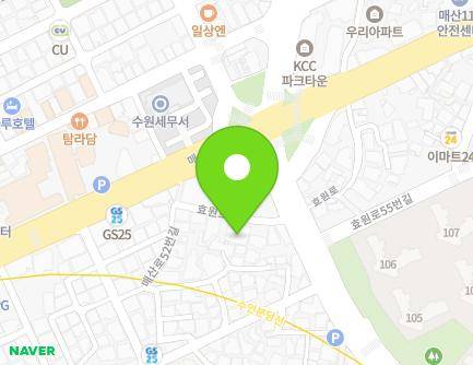 54-7 Hyowon-ro, Paldal-gu, Suwon-si, Gyeonggi-do, Republic of Korea Map