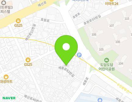 36-13 Seryu-ro 83beon-gil, Paldal-gu, Suwon-si, Gyeonggi-do, Republic of Korea Map