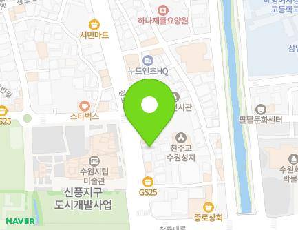 838 Jeongjo-ro, Paldal-gu, Suwon-si, Gyeonggi-do, Republic of Korea Map