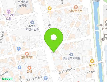 868 Jeongjo-ro, Paldal-gu, Suwon-si, Gyeonggi-do, Republic of Korea Map
