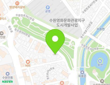 38 Jeongjo-ro 906beon-gil, Paldal-gu, Suwon-si, Gyeonggi-do, Republic of Korea Map