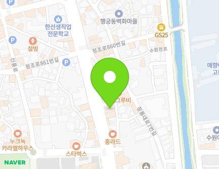 850 Jeongjo-ro, Paldal-gu, Suwon-si, Gyeonggi-do, Republic of Korea Map