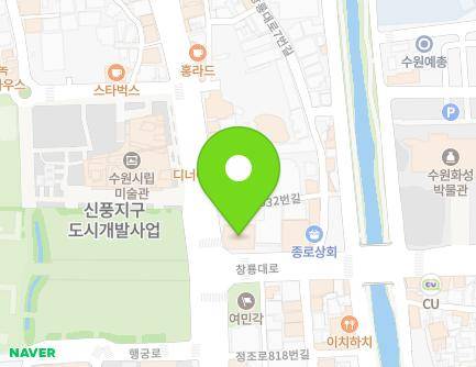 830 Jeongjo-ro, Paldal-gu, Suwon-si, Gyeonggi-do, Republic of Korea Map