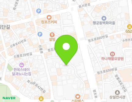 5-12 Jeongjo-ro 861beon-gil, Paldal-gu, Suwon-si, Gyeonggi-do, Republic of Korea Map