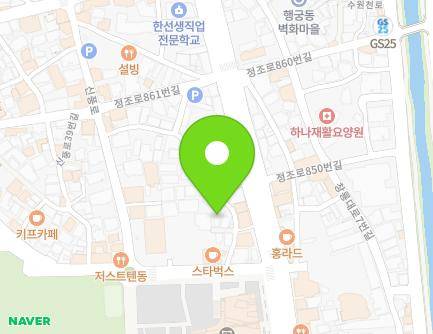 5-30 Jeongjo-ro 861beon-gil, Paldal-gu, Suwon-si, Gyeonggi-do, Republic of Korea Map