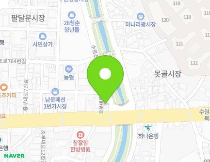 245 Suwoncheon-ro, Paldal-gu, Suwon-si, Gyeonggi-do, Republic of Korea Map